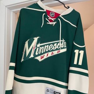 AUTHENTIC PARISE MINNESOTA WILD JERSEY